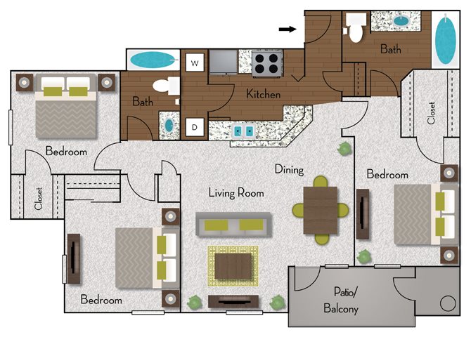 Sierra Blanco floor plan